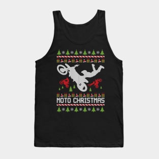 MOTO CHRISTMAS BIKER Tank Top